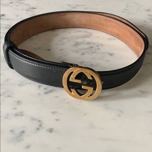 Gucci interlocking GG belt